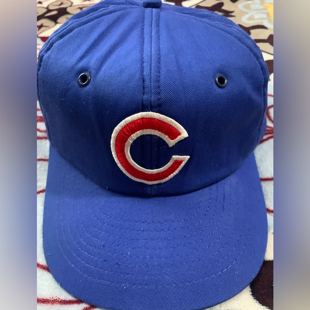 Vintage 90s Chicago Cubs MLB Baseball SnapBack Foam Trucker Hat Budweiser